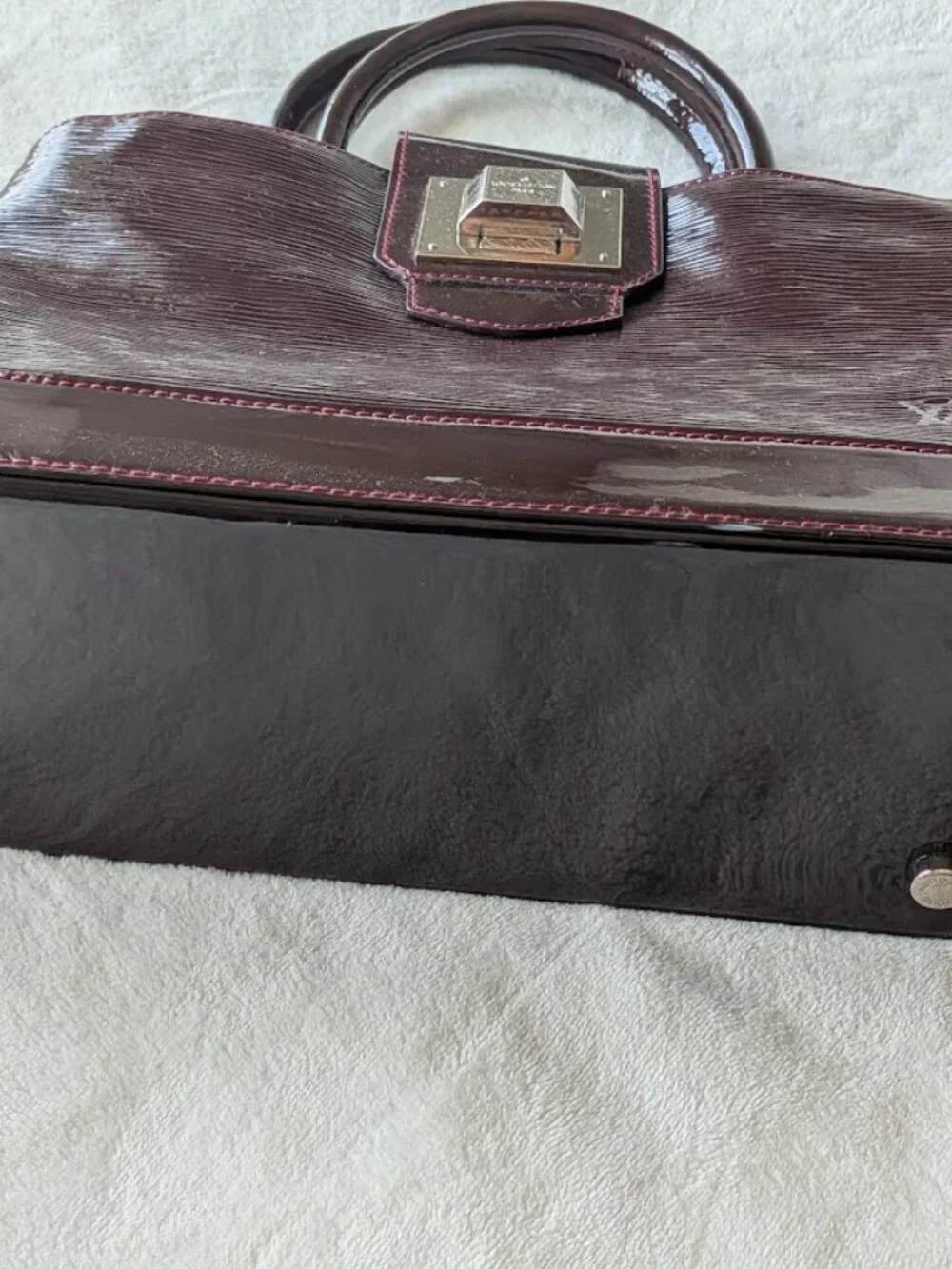 Louis Vuitton Epi Electric Mirabeau PM Top Handle Bag